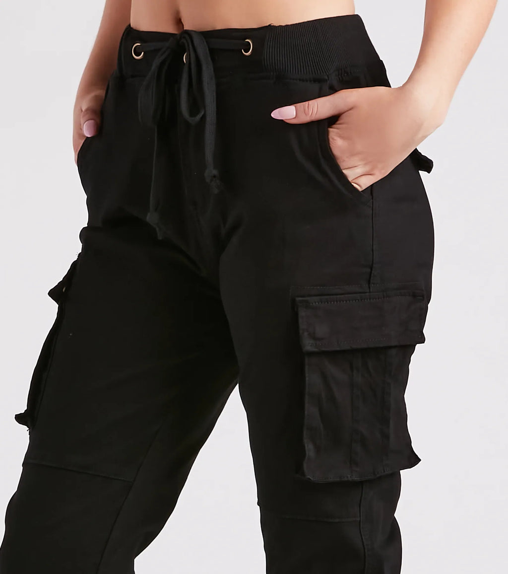 Boss Moves Camouflage Cargo Joggers