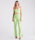 Look At Me Wow Bandage Flare Pants