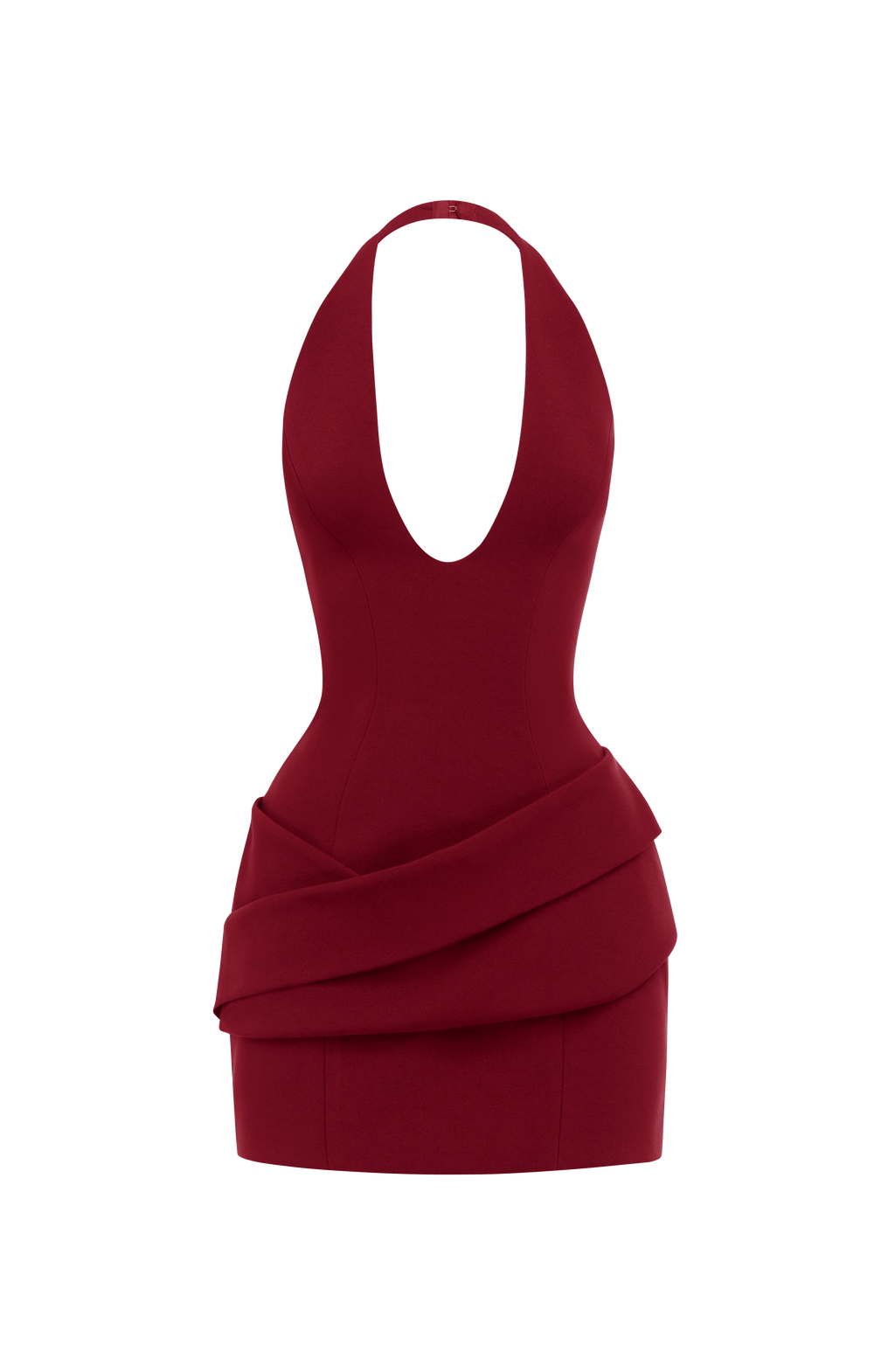 Adaline Mini Dress - Burgundy