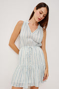 Albany Dress - Windward Stripe