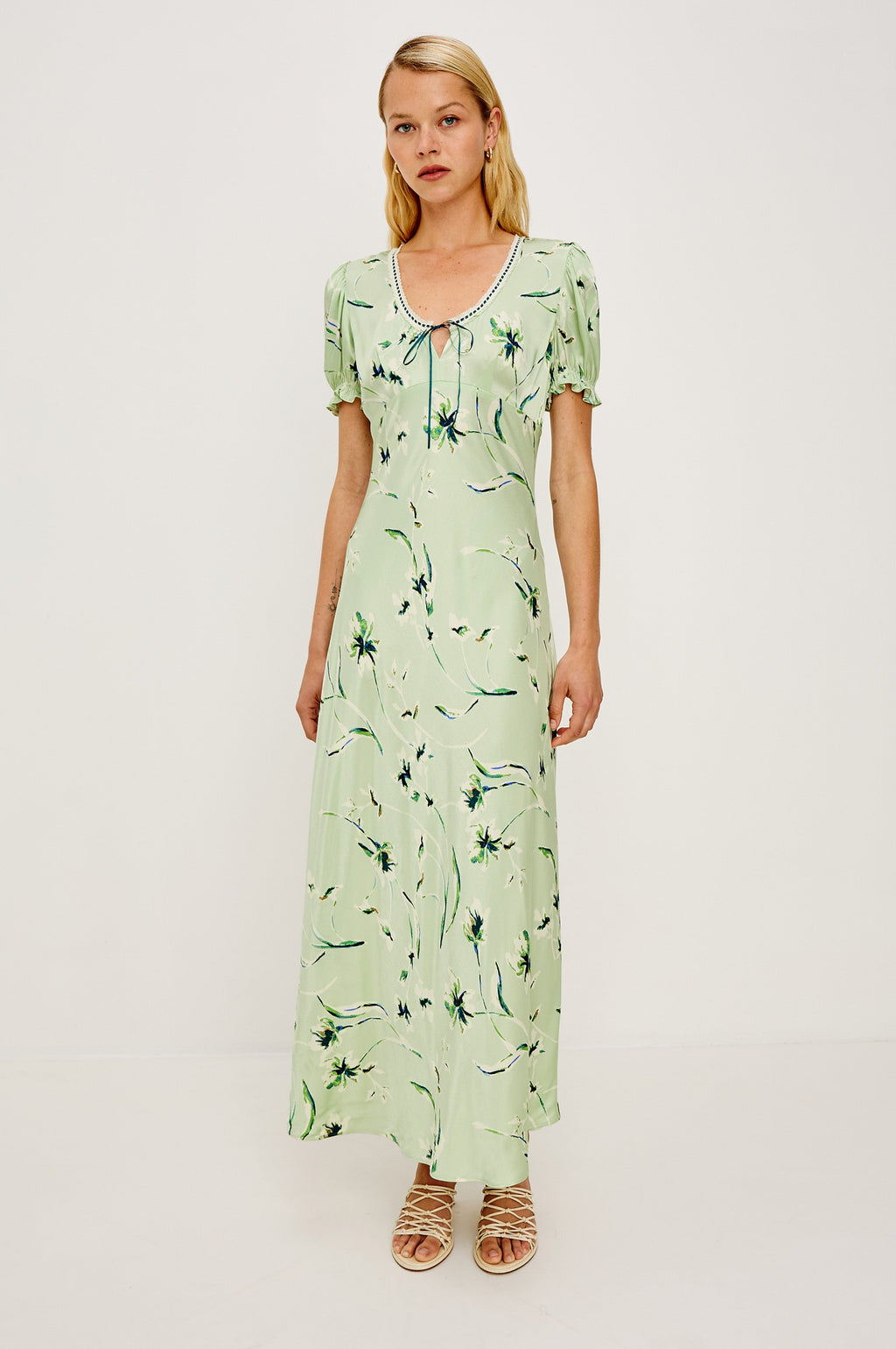 Allison Dress - Mint Linnea