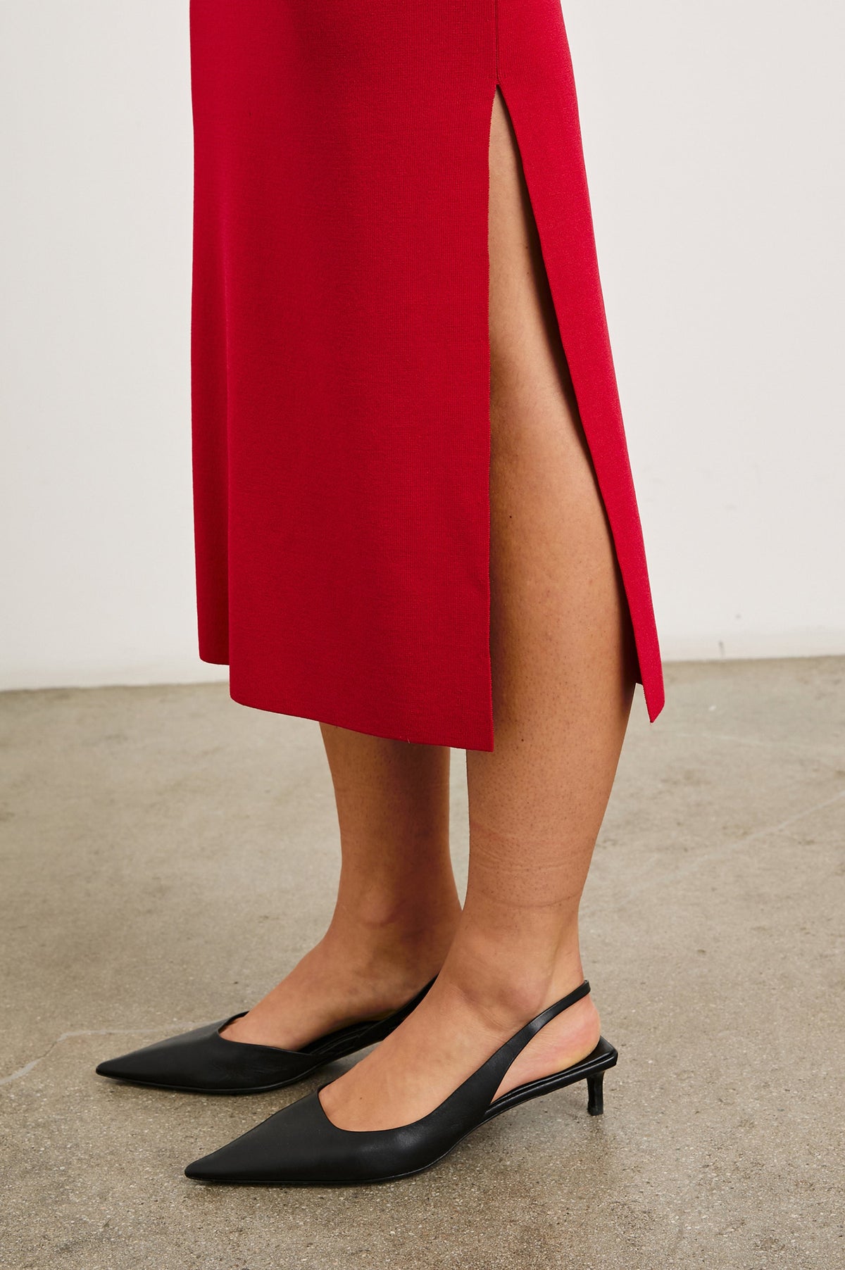 Alora Dress - Cherry