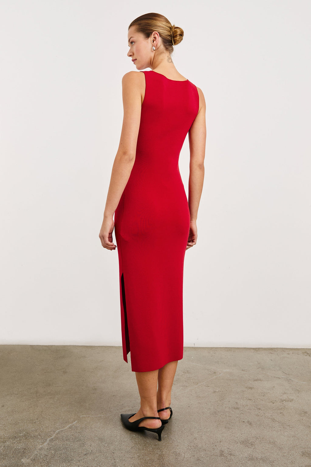 Alora Dress - Cherry