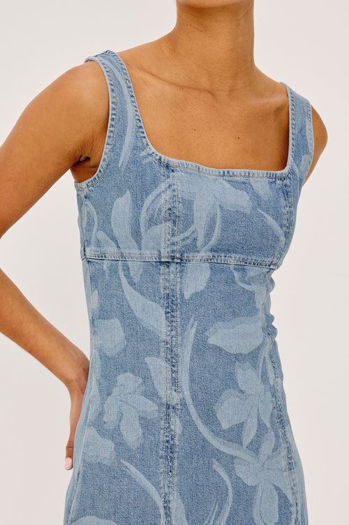 Altadena Dress - Floral Laser