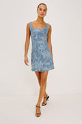Altadena Dress - Floral Laser