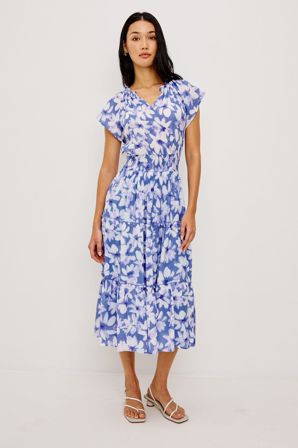 Amellia Dress - Blue Amaranth