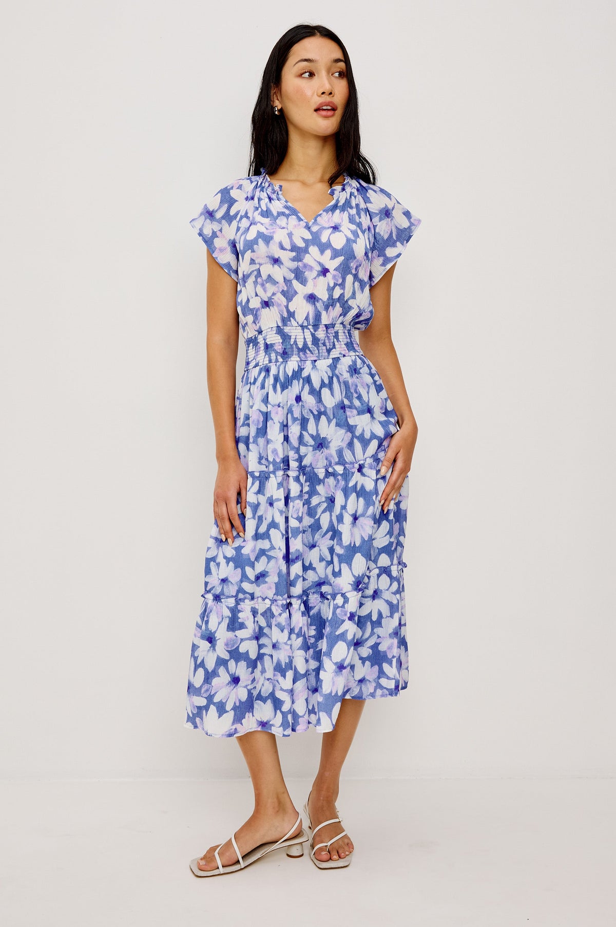 Amellia Dress - Blue Amaranth