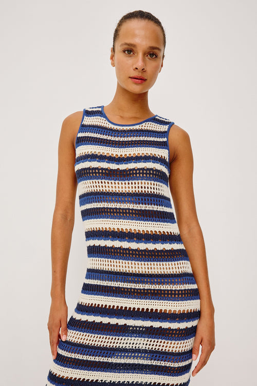 Ana Dress - Crete Stripe