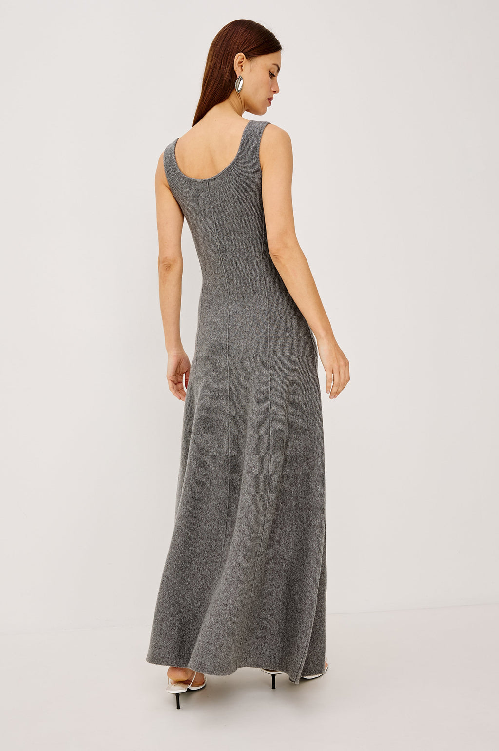 Angelica Dress - Heather Grey