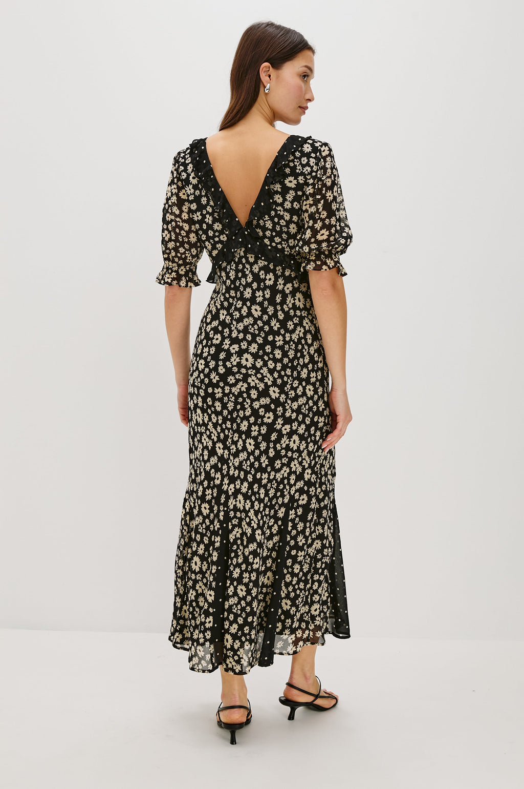Annmarie Dress - Daisy Dot Combo
