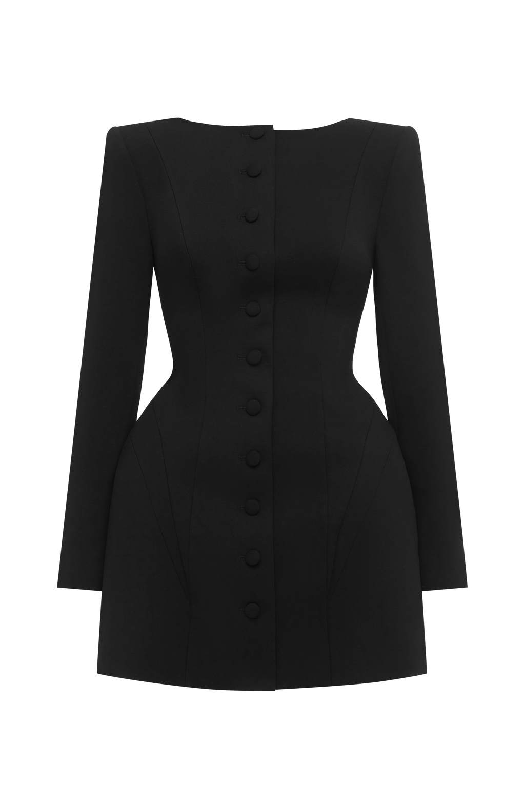 Azzurra Mini Dress - Black