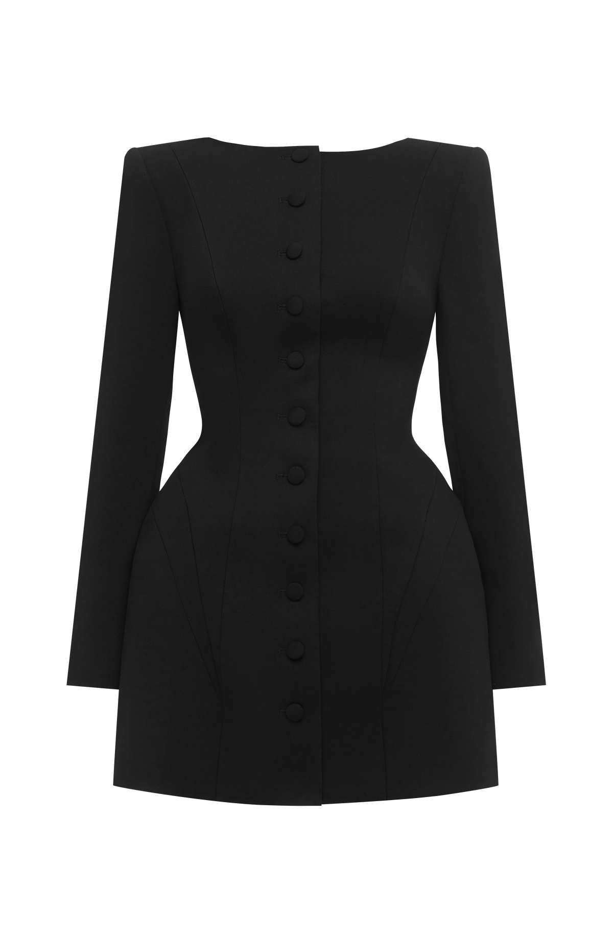 Azzurra Mini Dress - Black