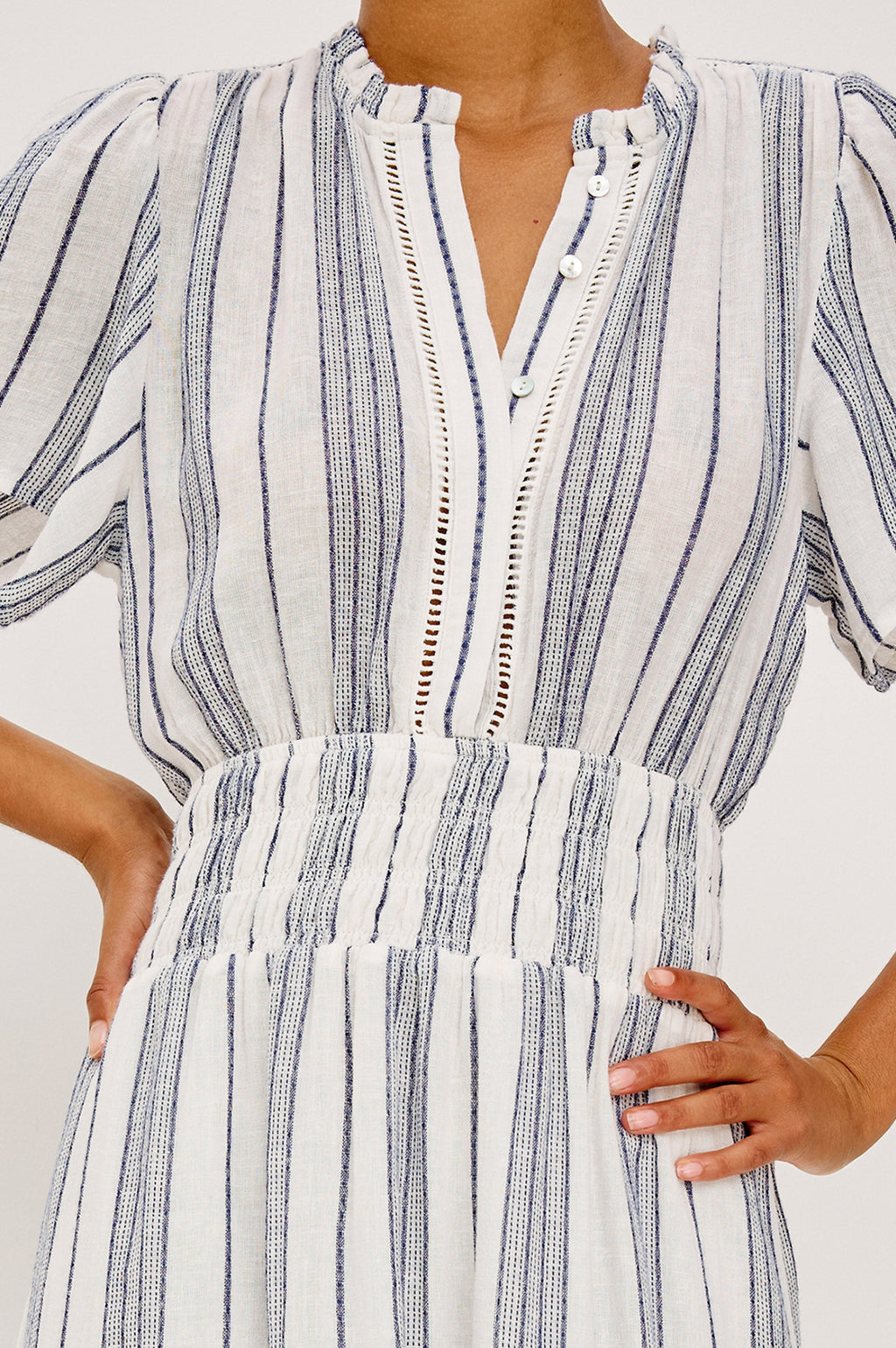 Brent Dress - Salino Stripe