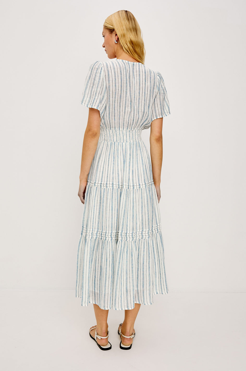Cannes Dress - Windward Stripe