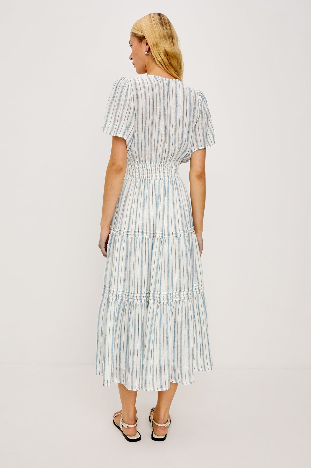 Cannes Dress - Windward Stripe