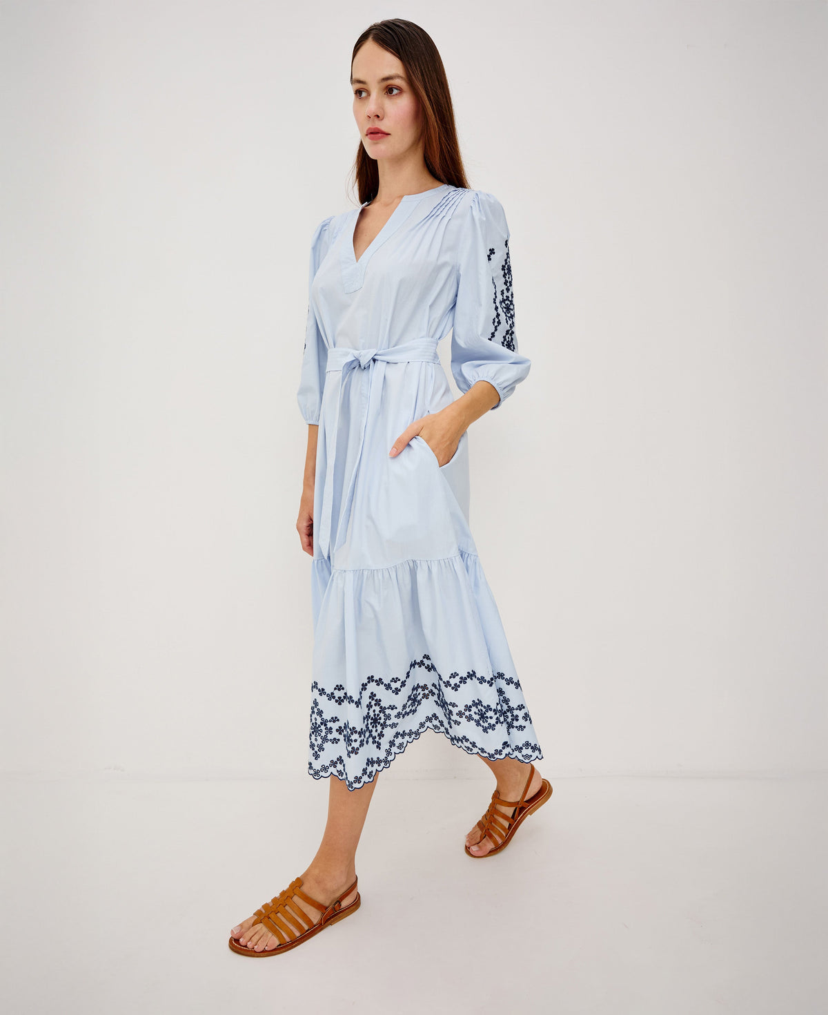 Carmel Dress - Blue Bird