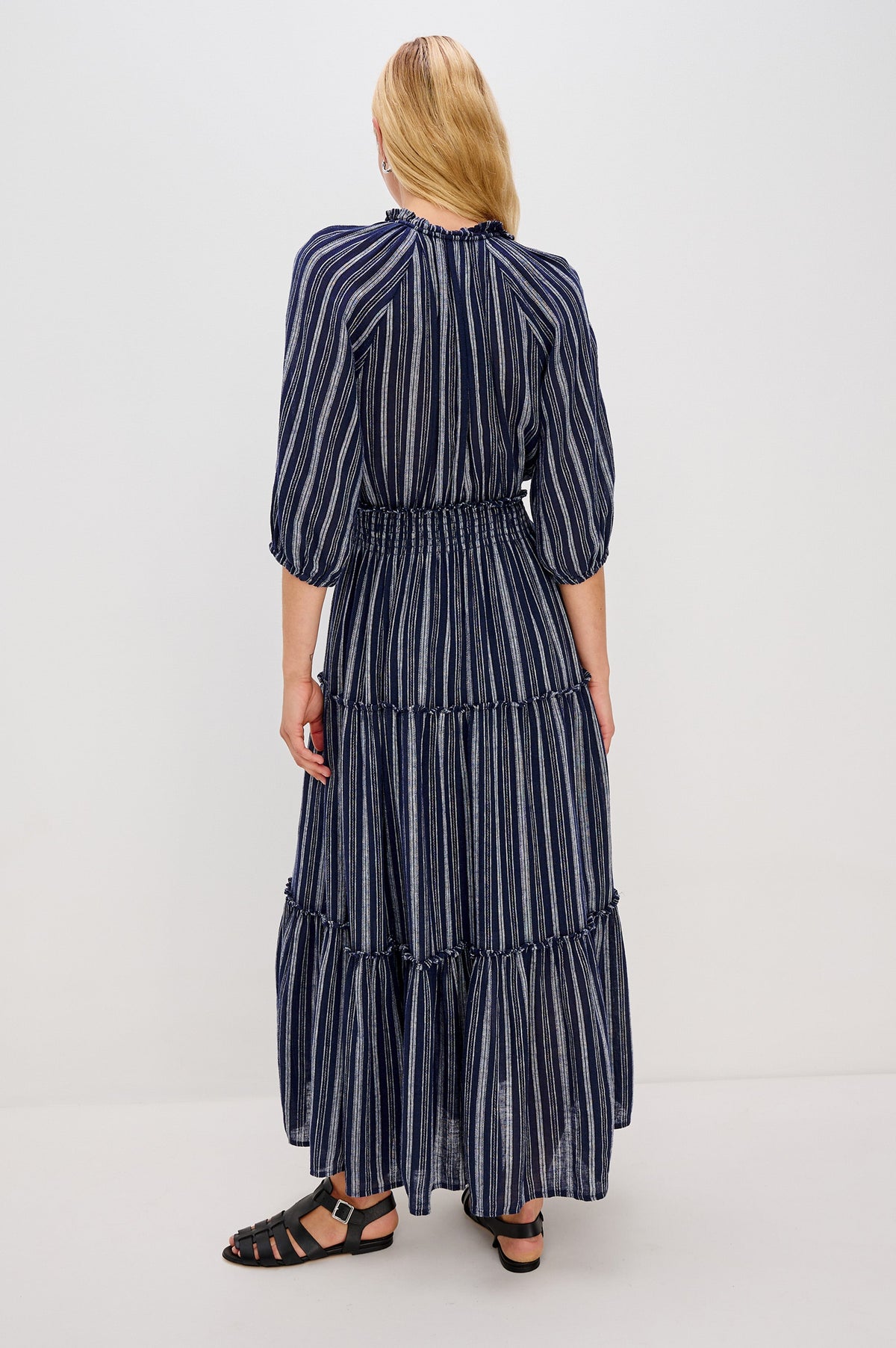 Caterine Dress - Roche Stripe