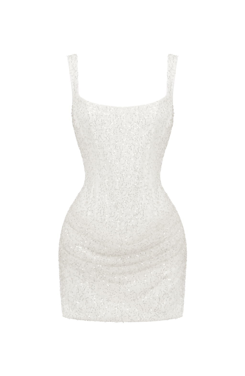 Christabel Mini Dress - Ivory Sparkle