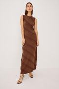 Claudia Dress - Cinnamon