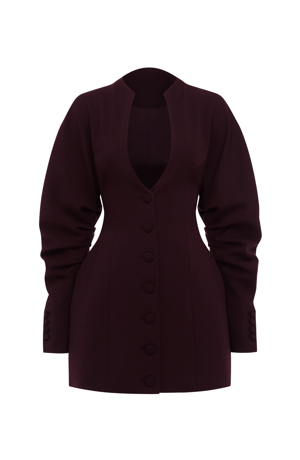 Cody Mini Dress - Plum