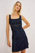 Cove Petal Dress - Midnight Blues