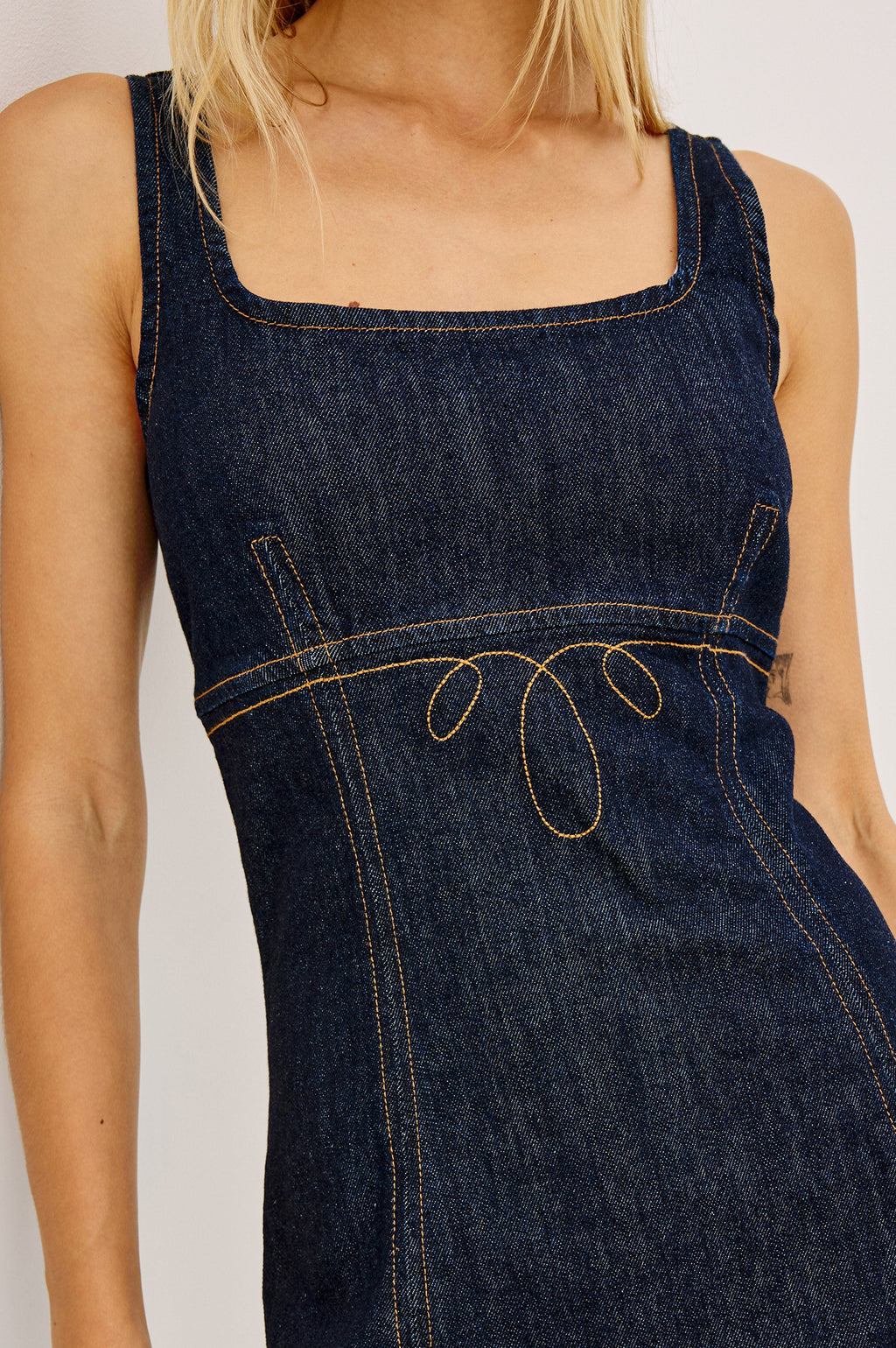Cove Petal Dress - Midnight Blues