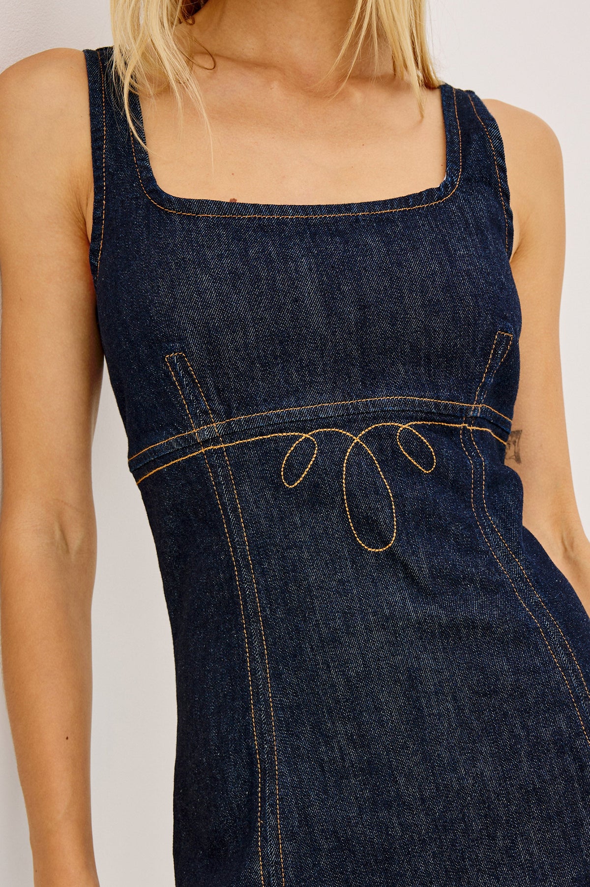 Cove Petal Dress - Midnight Blues