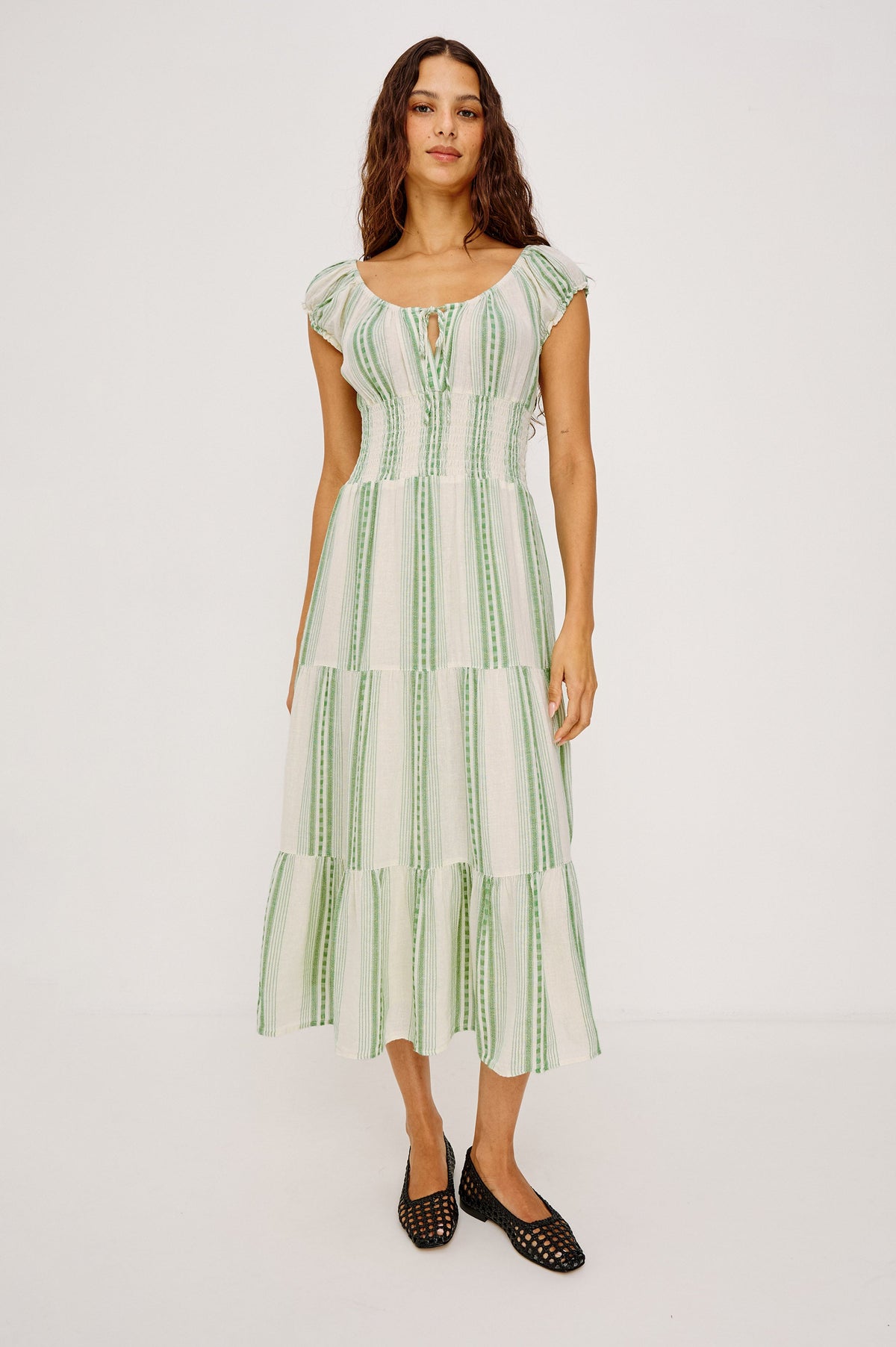 Daria Dress - Margarita Stripe