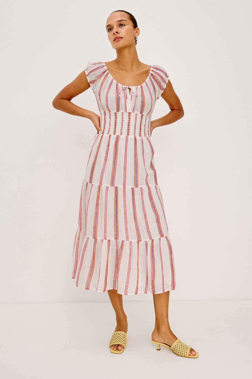 Rails X Giadzy Daria Dress - Primavera Stripe