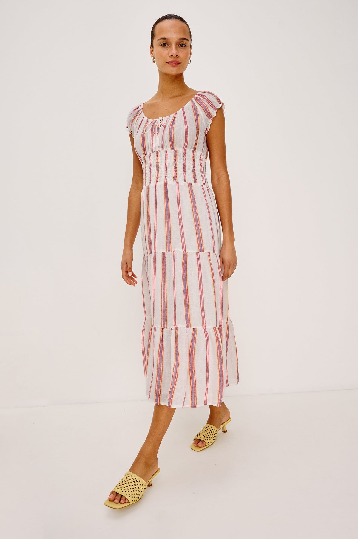Rails X Giadzy Daria Dress - Primavera Stripe