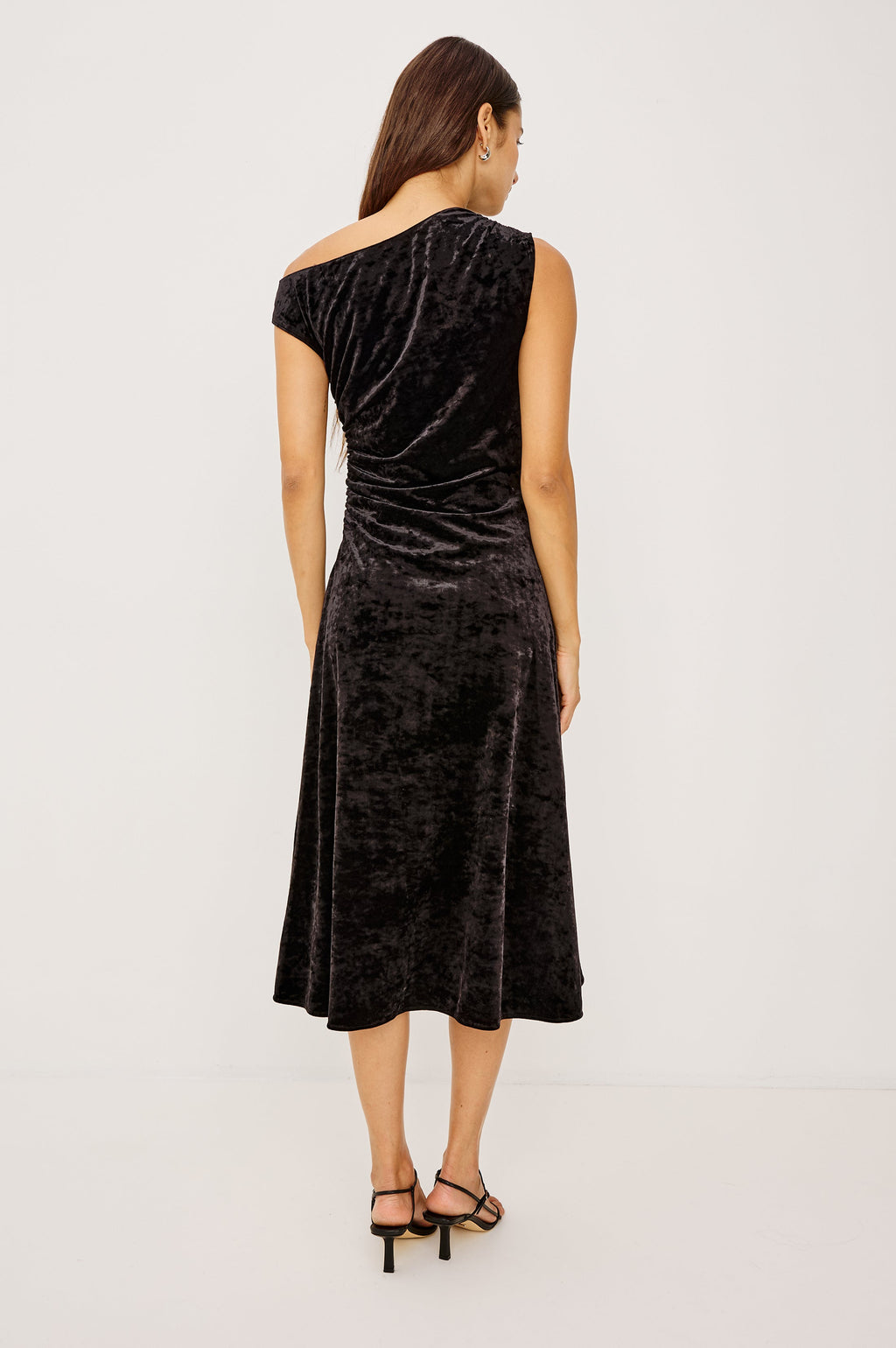 Delores Dress - Black Velvet