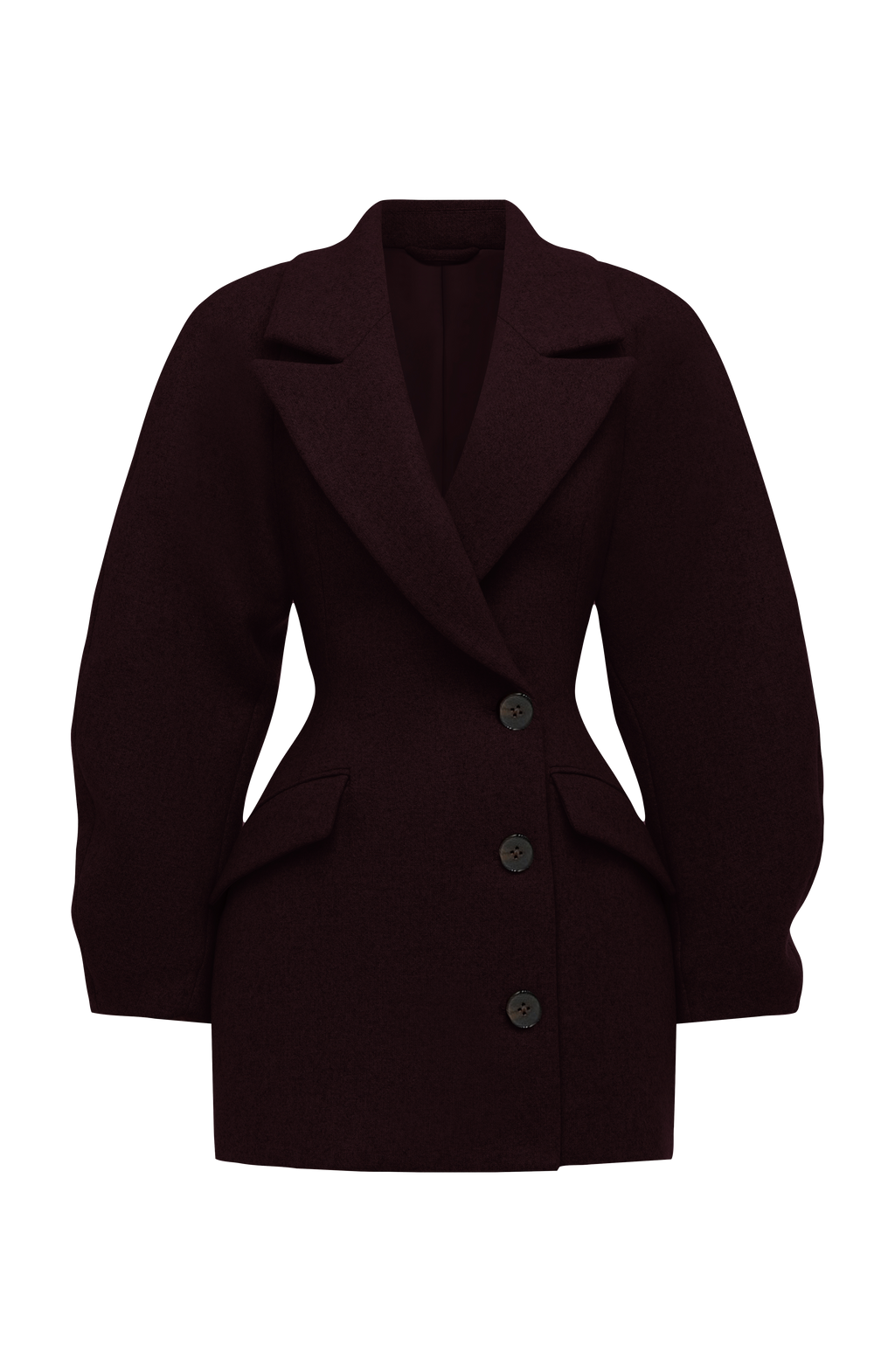 Dylan Blazer Dress - Plum