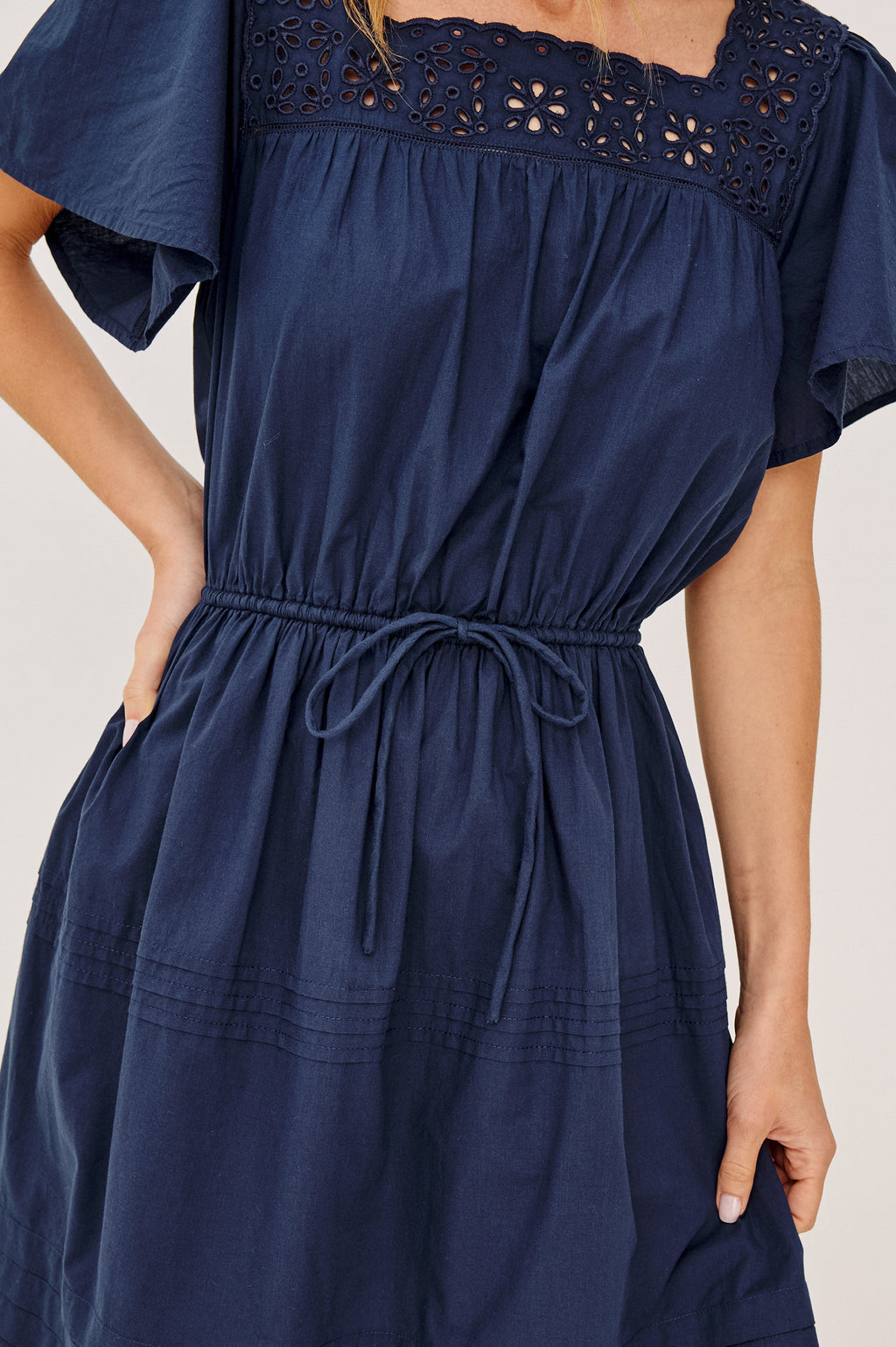 Gale Dress - Navy
