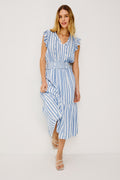 Garden Dress - Atlantis Stripe