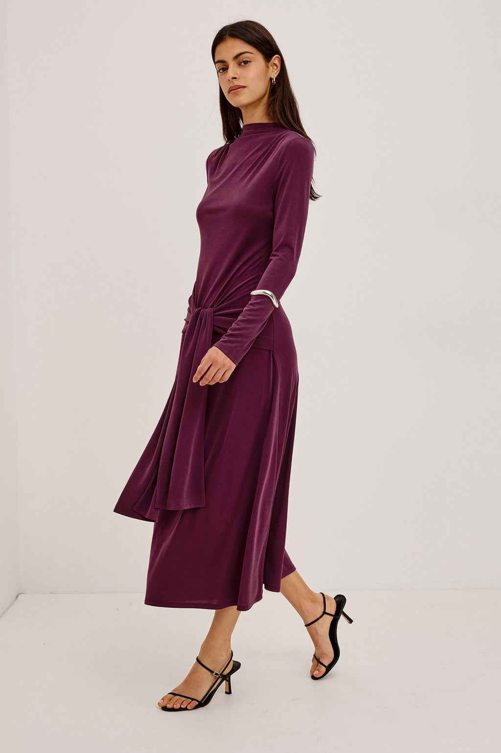 Hollis Dress - Wine
