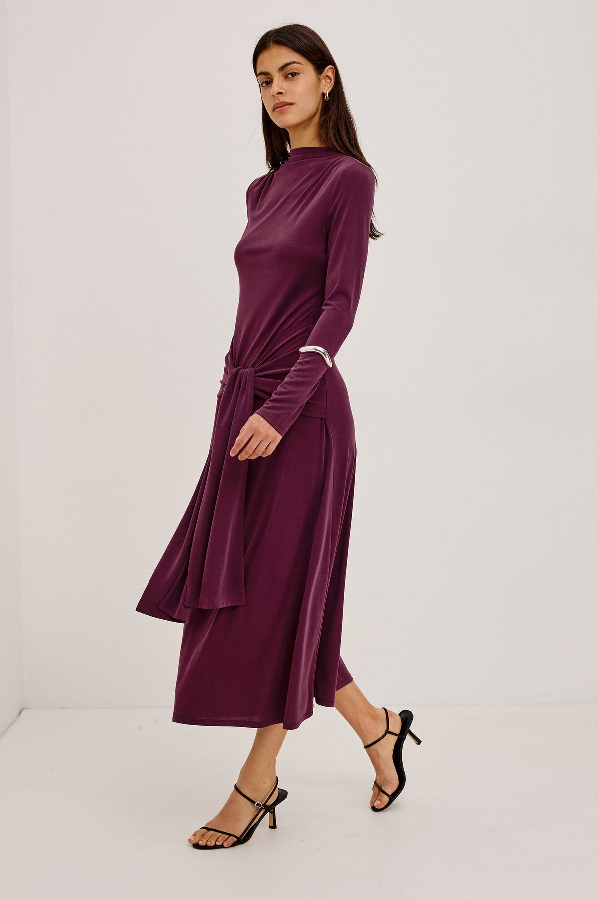 Hollis Dress - Wine