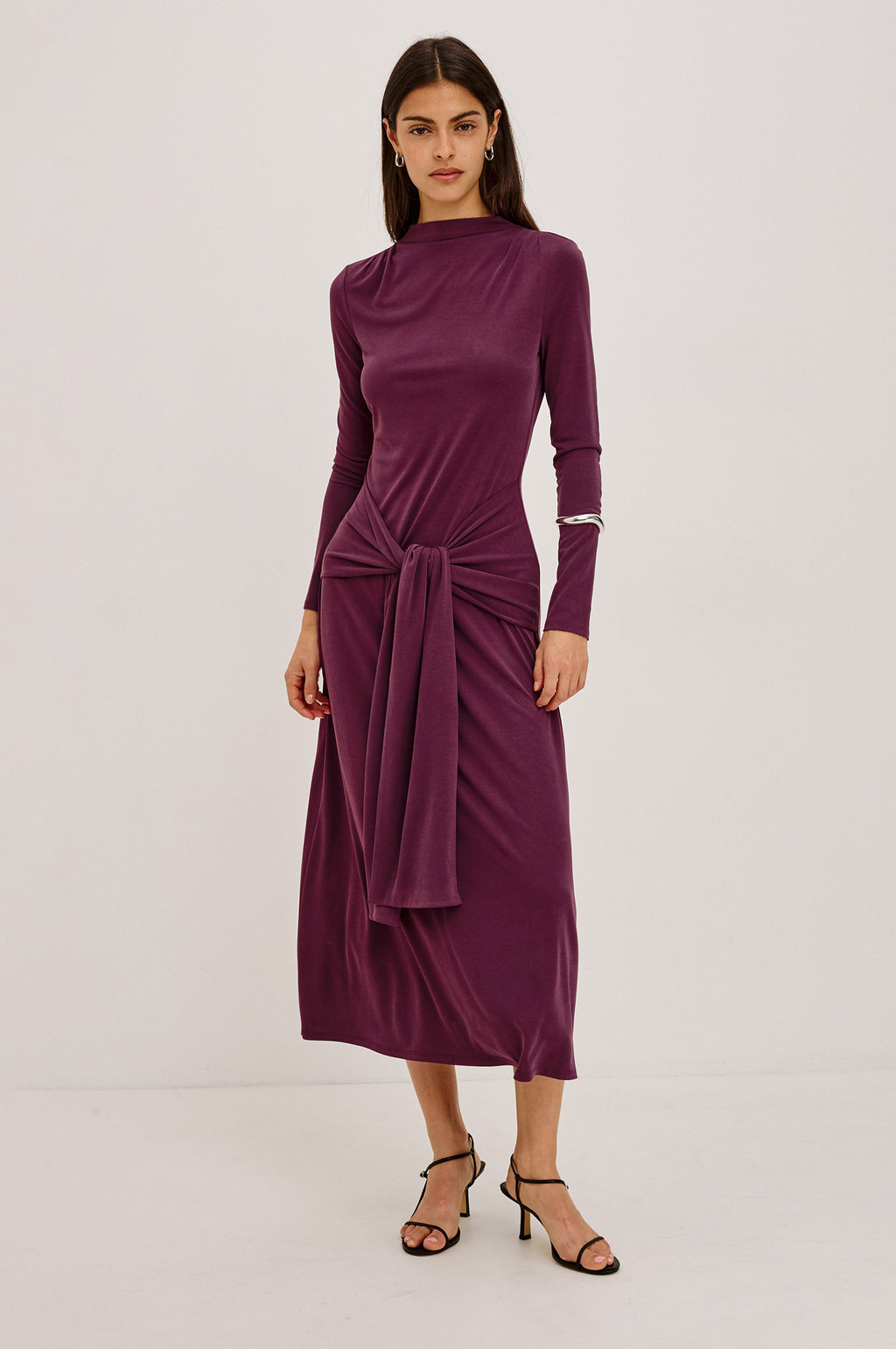 Hollis Dress - Wine