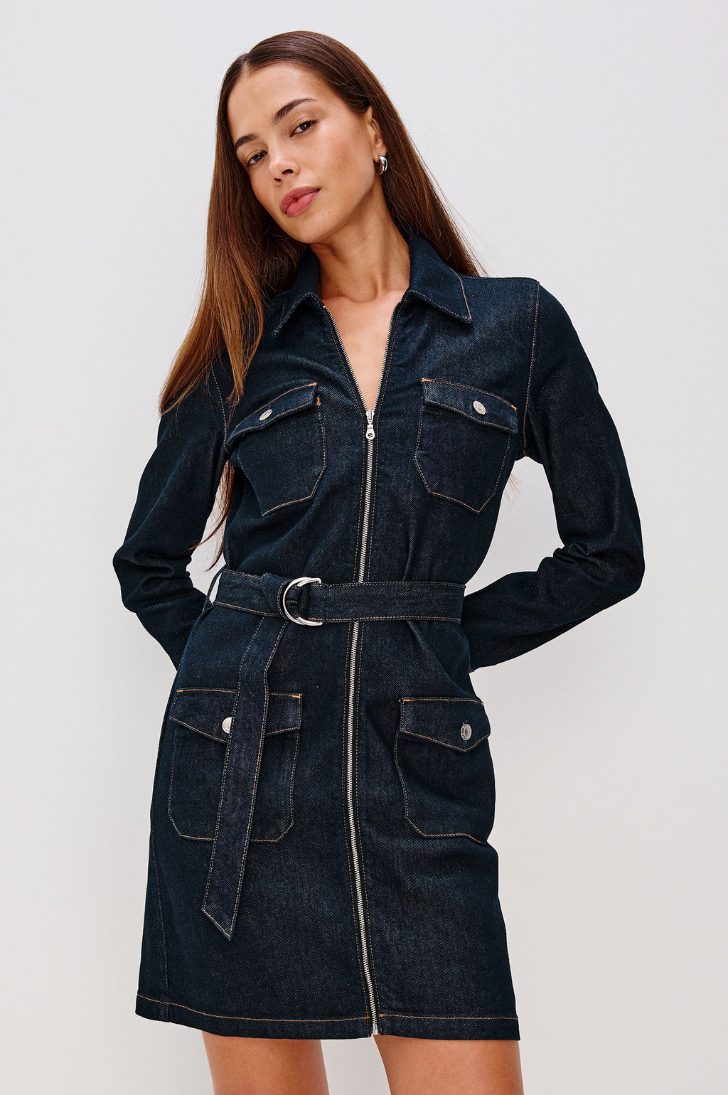 Jefferson Dress - Midnight Blues