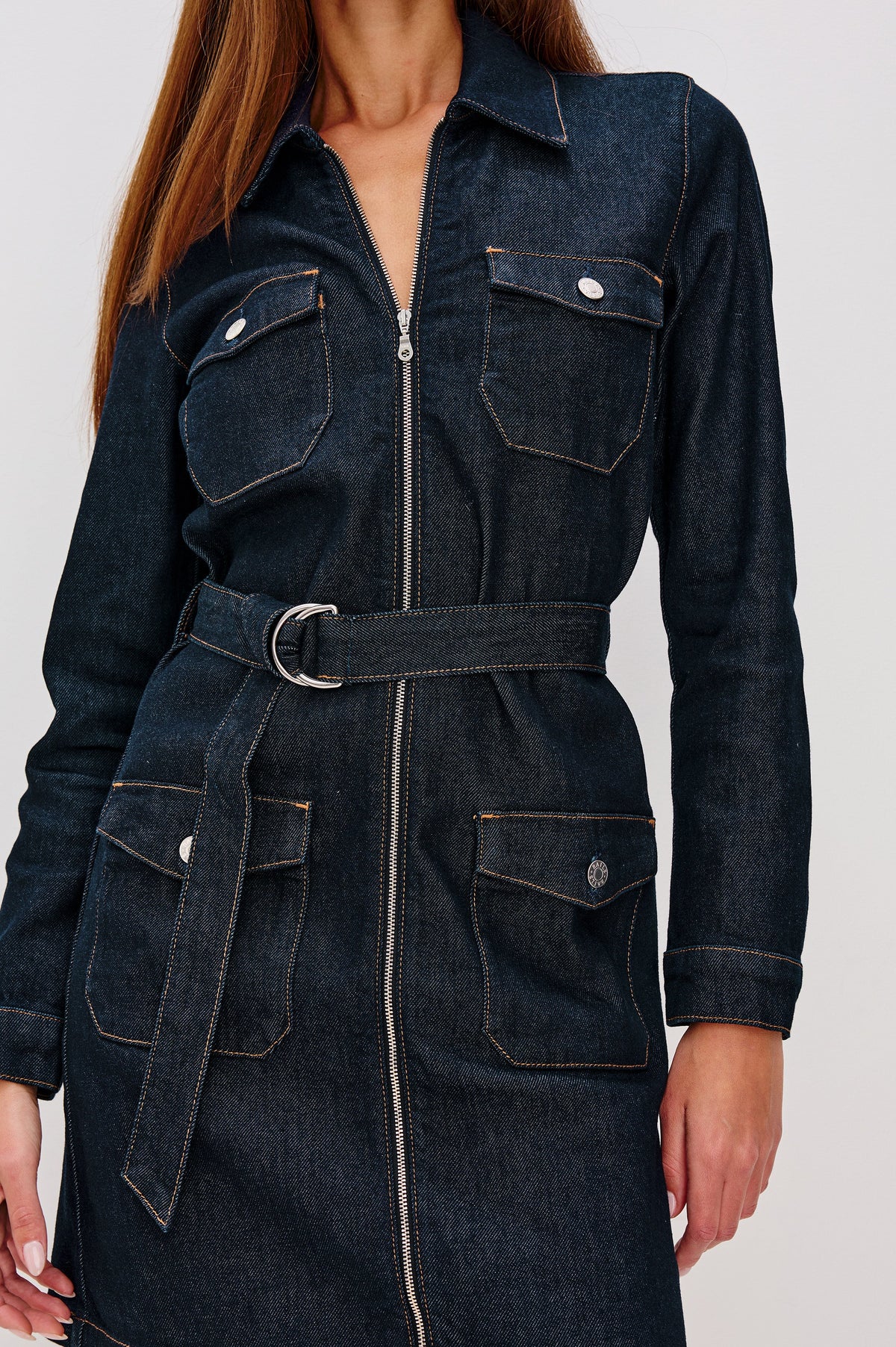 Jefferson Dress - Midnight Blues