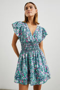 Kimora Dress - Navy Leilani Floral