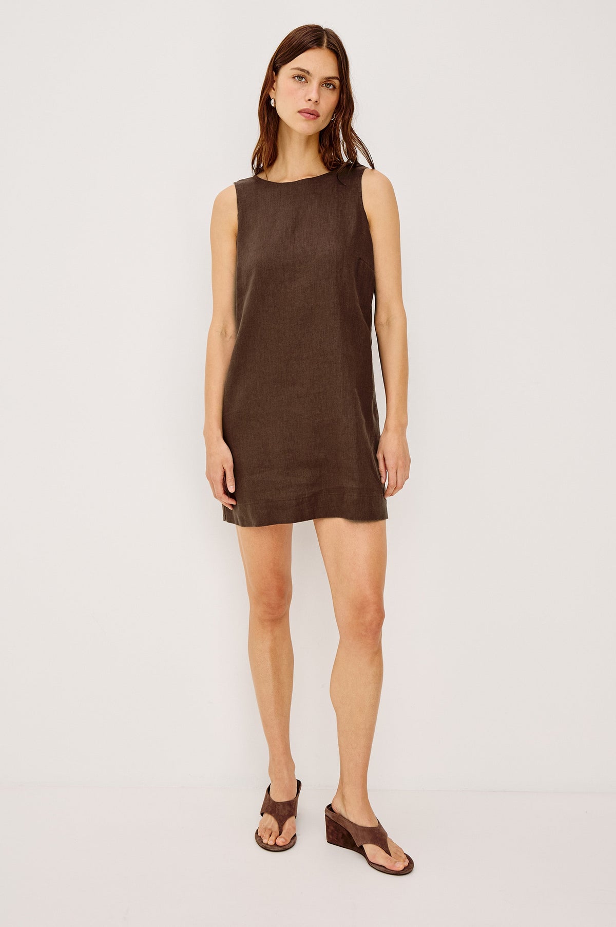 Lindsey Dress - Espresso