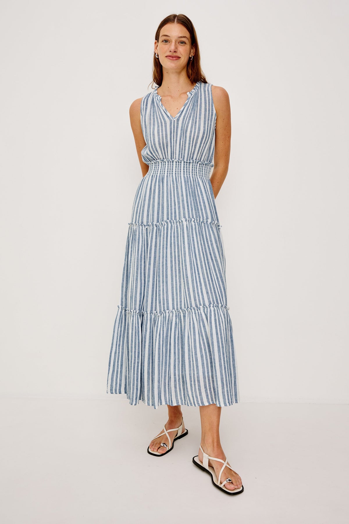 Loulou Dress - Jalisco Stripe