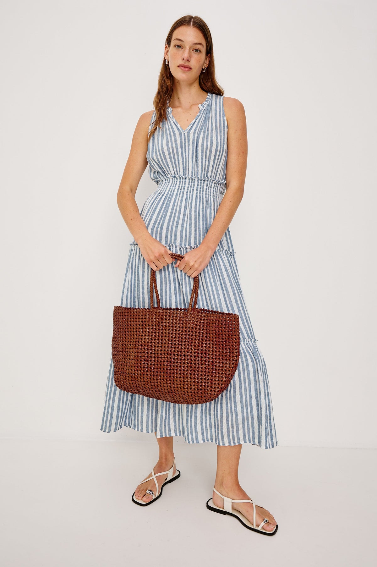 Loulou Dress - Jalisco Stripe