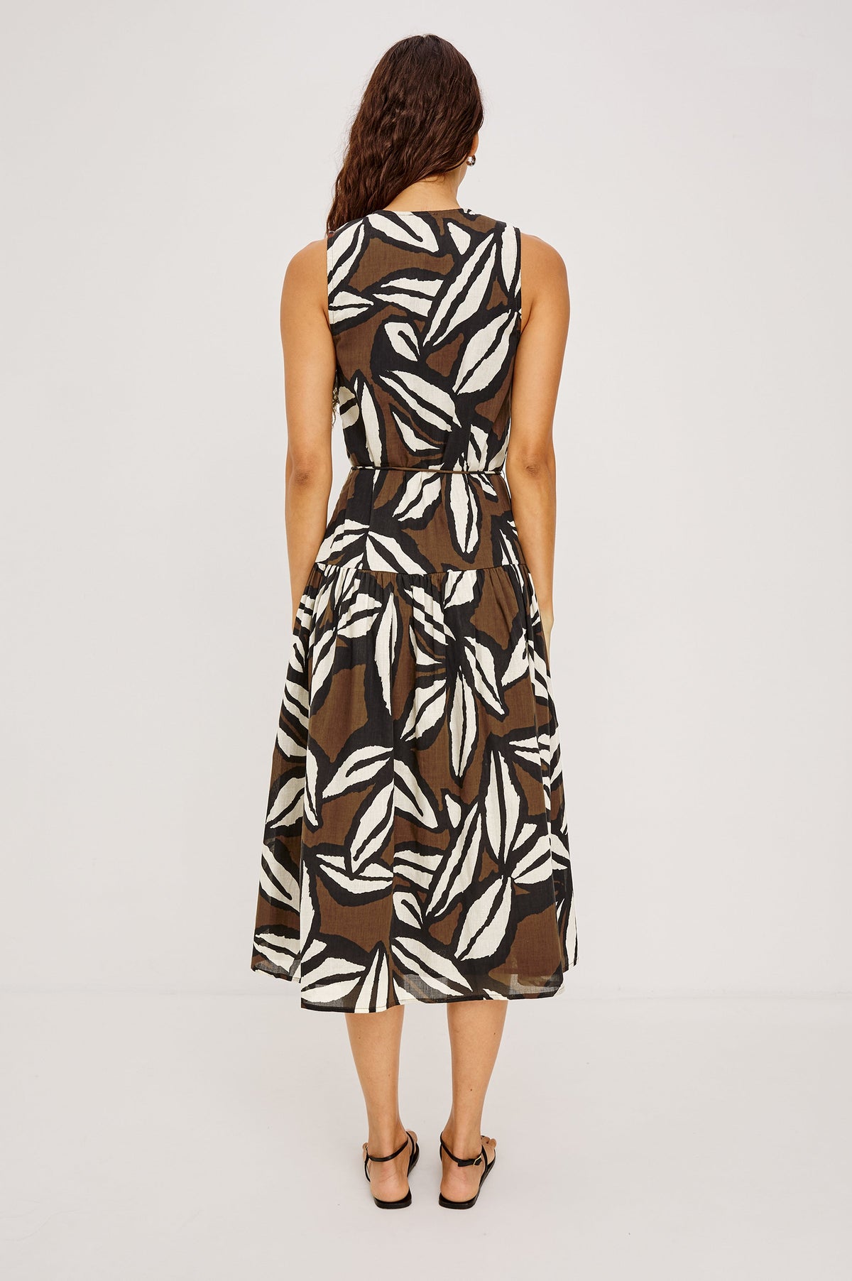 Maeve Dress - Cocoa Floral