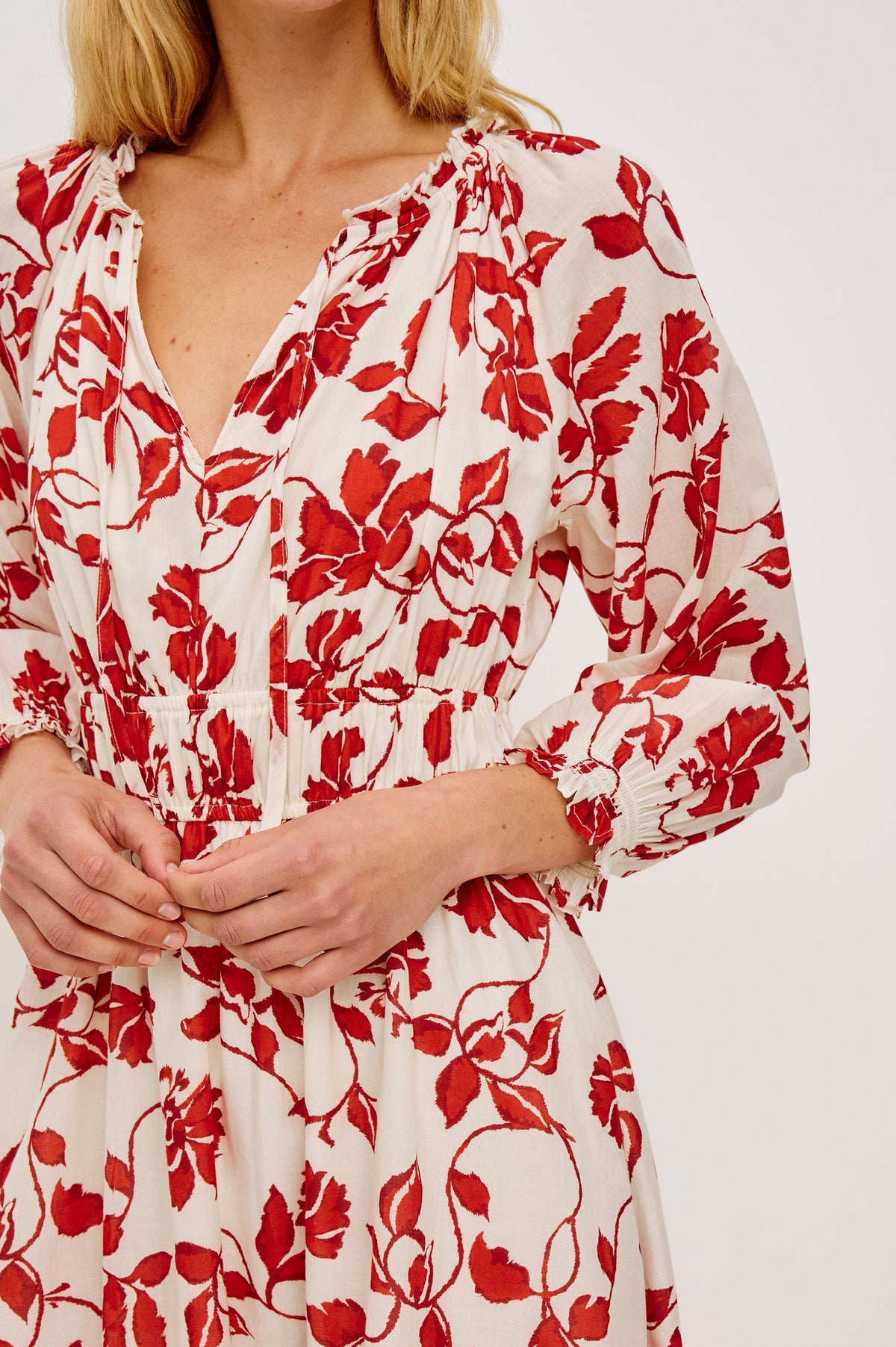 Matia Dress - Red Jasmine
