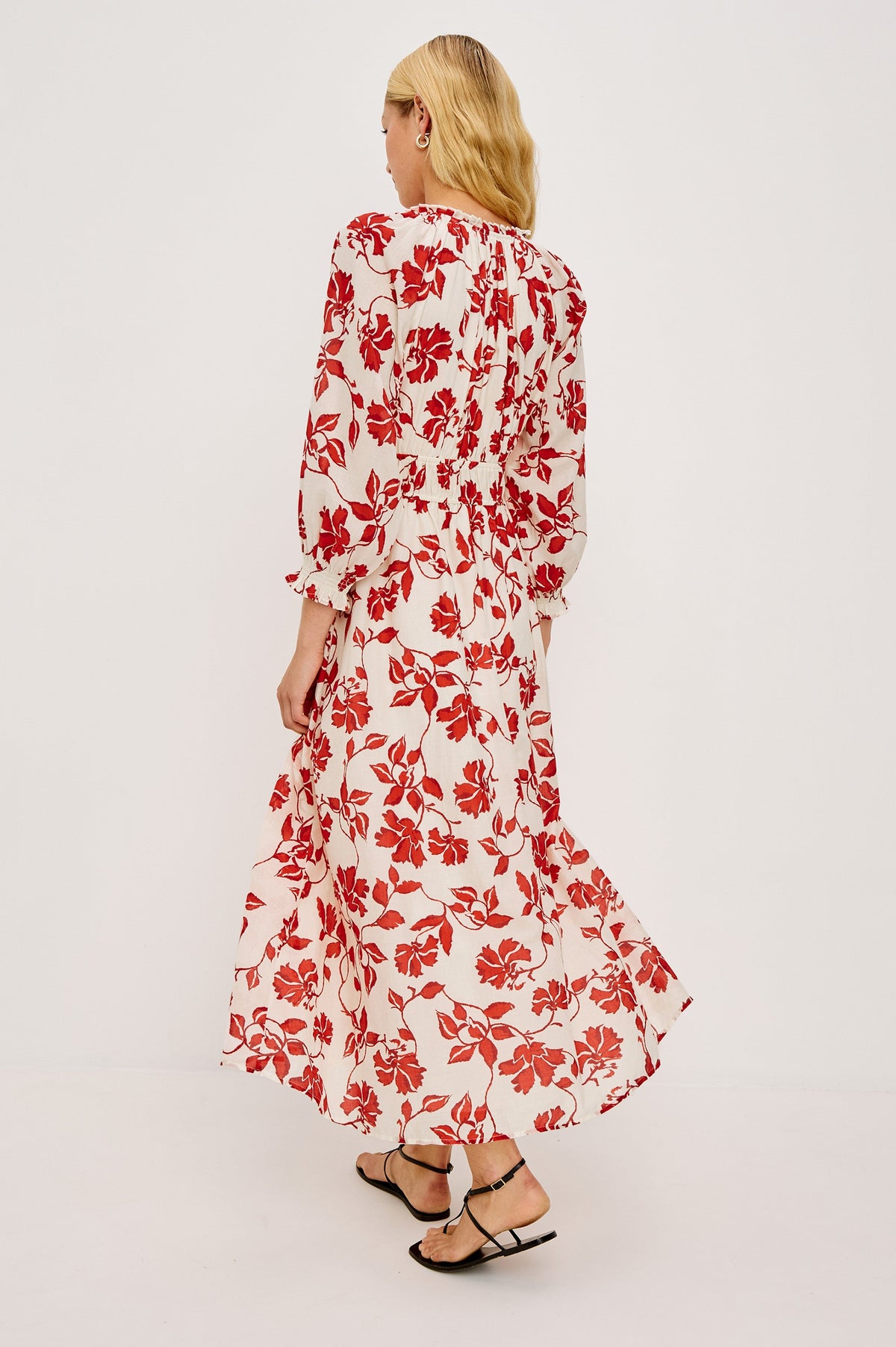 Matia Dress - Red Jasmine