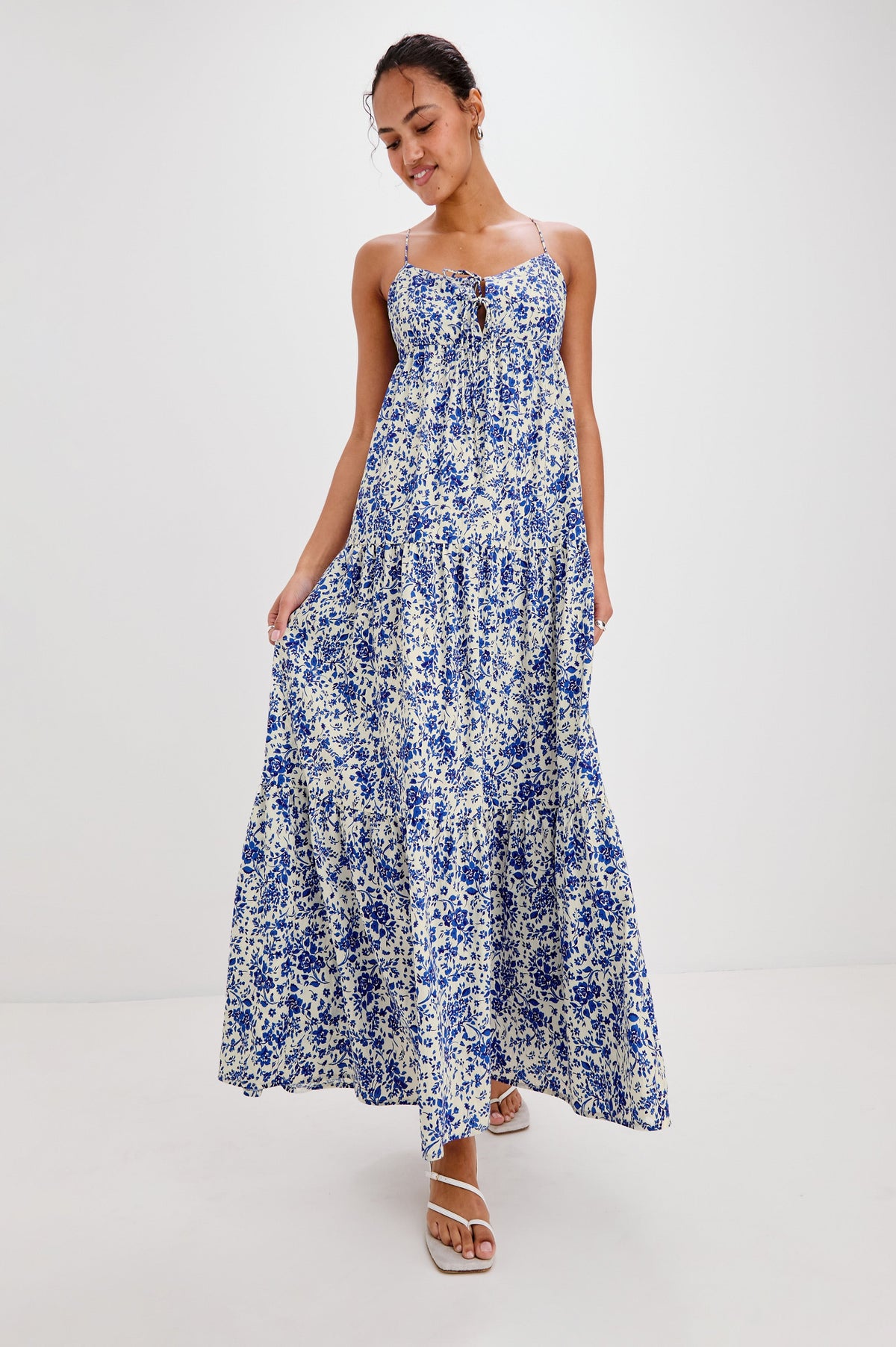 Mica Dress - Blue Marguerite