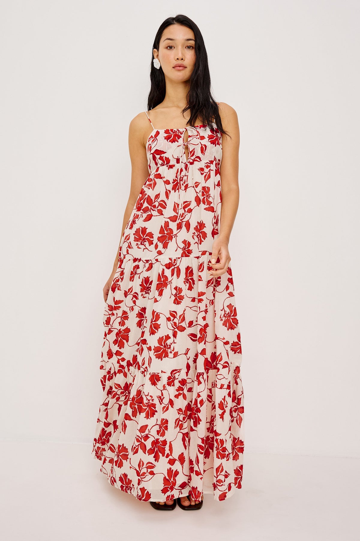 Mica Dress - Red Jasmine