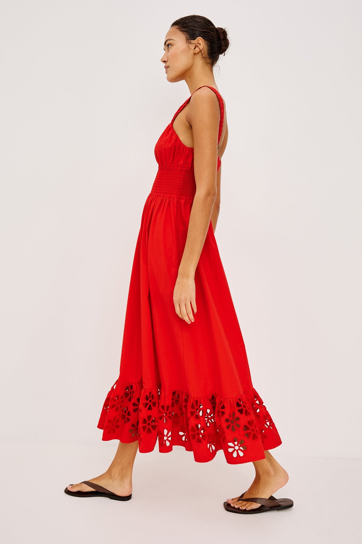 Moira Dress - Scarlet