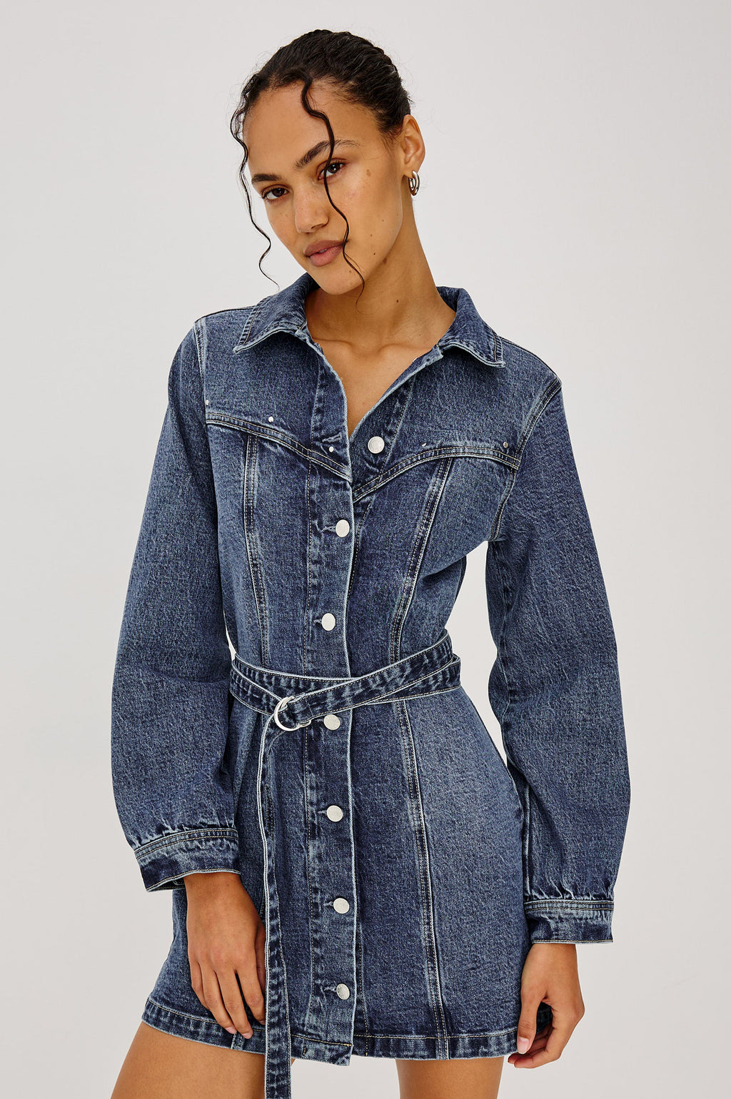 Montant Dress - Blue Bonnet